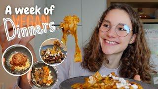 WHAT I COOK IN A SCHOOL WEEK ‍ healthy & vegan 