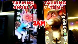 JANGAN MAIN TALKING ANGELA DAN TALKIN TOM SECARA BERSAMAAN DI JAM 3 PAGI  MEREKA JAWAB INI...