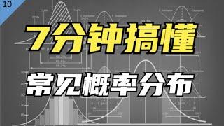 麻省理工博士：7分钟搞懂常见概率分布【统计学小课堂10】