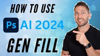 How to Use AI Generative Fill in Photoshop 2024 & Generative Expand