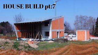 The Roof is Going up My house build Pt7