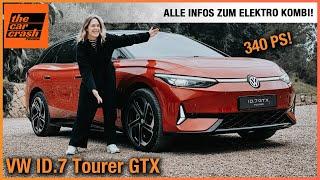 VW ID.7 GTX Tourer im Test 2024 Alle Infos zum Elektro Kombi mit 340 PS Review  Preis  Variant