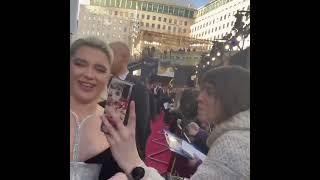 Florence Pugh and Margot Robbie Spotted at the EE BAFTA Awards 2024