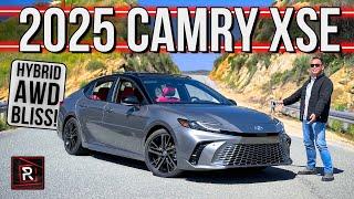 The 2025 Toyota Camry XSE Is A Blissfully Balanced Hybrid Family Sedan