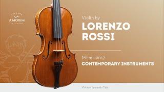 Violin by Lorenzo Rossi Milan 2017