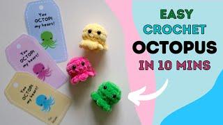 Crochet an Octopus in 10 minutes NO SEWING