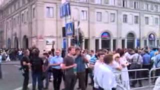 Плошча народныя гулянні. Частка 1  Protests on October Square. Part 1