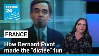 Bernard Pivots death Frances passion for dictation • FRANCE 24 English