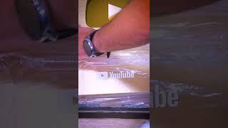 Budgie Unboxing Golden Play Button #shorts