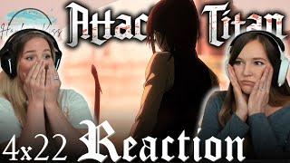 Thaw  ATTACK ON TITAN  Reaction 4x22