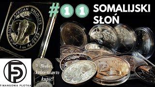 Srebro inwestycyjne - Jaką monetę bulionową kupić? #Somalijski Słoń #srebro #emerytura