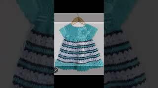 Winter Woolen Knitting Frock Designs For Kids Baby Girls @thefashionworld1491 #shorts #woolenfrock