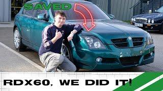 The MYSTERIOUS MG Rover RDX60 SAVED - WE DID IT - EXCLUSIVE TOUR