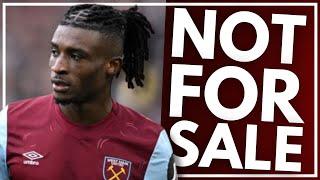 NOT FOR SALE  KUDUS IS STAYING  WEST HAM NEWS