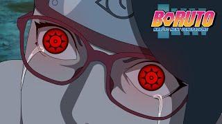 SARADA MANGEKYO SHARINGAN  MANGA BORUTO CHAPTER 80  FAN ANIMATION