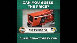 Guess The Price? Allis Chalmers 720