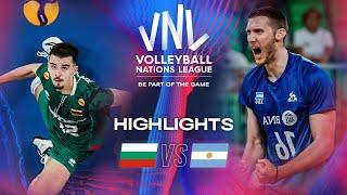  BUL vs.  ARG - Highlights  Week 3  Mens VNL 2024