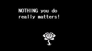 Undertale - Flowey doesnt kill Asgore Ending