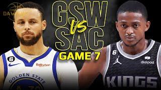 Golden State Warriors vs Sacramento Kings Game 7 Full Highlights  2023 WCR1  FreeDawkins