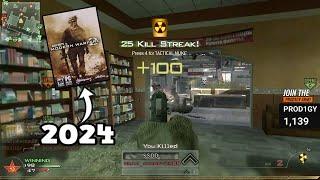 Modern Warfare 2 In 2024 is EASY -DROPPING NUKE WBARRET 50cal ON DOM TERMINAL