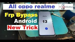 All Oppo Realme Android 13 Latest security  Frp Bypass  My Mobile Solution