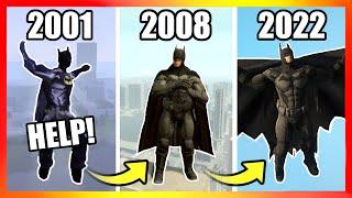 Evolution of BATMAN LOGIC in GTA Games 2001-2022