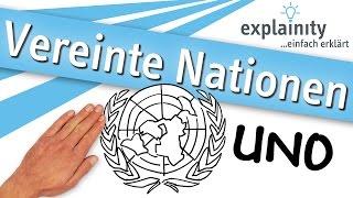 Vereinte Nationen UNO einfach erklärt explainity® Erklärvideo