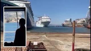Carnival Fantasy Being Beached for Scrap with Bridge Cam Footage