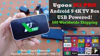 Ugoos X3 Pro 4K Android 9 TV box