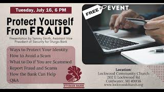 Protect Yourself From Fraud