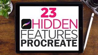 PROCREATE Hidden Features  Procreate app shortcuts and pro tips for the ipad