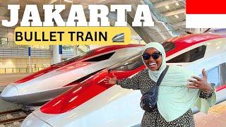 ECONOMY CLASS on  Jakarta’s NEW Bullet Train Not what I expected 