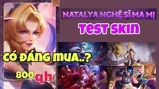 Skin Nghệ sĩ ma mị Natalya mới ra có đáng lấy hay không  liên quân  Trâm anh 5 nata