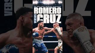 ROLANDO ROMERO VS ISSAC CRUZ #boxing #rolandoromero #issaccruz #romerovscruz #shorts #combatsports