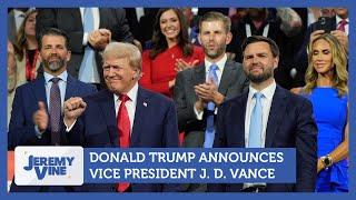 Donald Trump announces Vice President J. D. Vance  Jeremy Vine