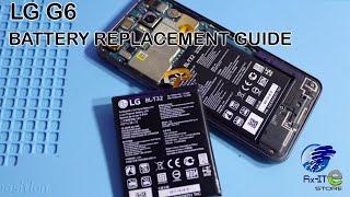 How to LG G6 BATTERY REPLACEMENT