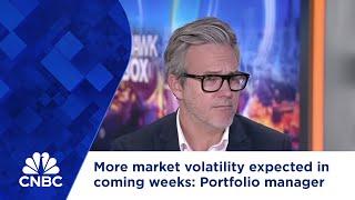 More market volatility expected in coming weeks Portfolio manager