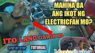 PAANO AYUSIN ANG ELECTRICFAN NA MAHINA ANG IKOT#youtube #youtubetrending #youtubeviralvideo