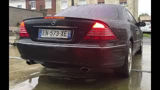 Mercedes CL 500 w215 V8 original sound