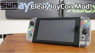 Change Your Joycon Shells On The Nintendo Switch Clear Joycon Install