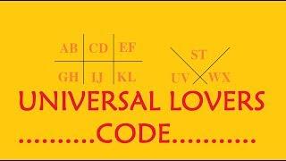 LOVERS CODE SECRET LETTERS CODING FOR LOVERS