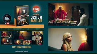 FREE Cinematic Custom Base LUT suitable for Color Grading - Premiere Pro Davinci Resolve Final Cut