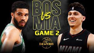 Boston Celtics vs Miami Heat  Game 2 Full Highlights  2024 ECR1  FreeDawkins