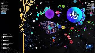 Agario 132 Mass Botting Live by YoET & R3YKON  MoreBots.OVH