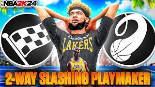 This 66 2-WAY SLASHING PLAYMAKER BUILD has BROKEN NBA 2K24... BEST 66 BUILD NBA 2K24 BEST BUILD