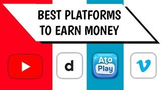 Top 5 video publishing platforms to EARN MONEY without ENABLING MONETIZATION