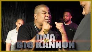 DNA VS BIG KANNON KING OF REBUTTALS RAP BATTLE - RBE