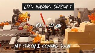 LEGO NINJAGO SEASON 1 TRAILER coming soon