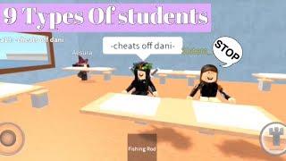 9 Types Of Students At School ROBLOX