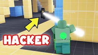 I RUINED a HACKERS 61 WINSTREAK Roblox Murderers VS Sheriffs Duels